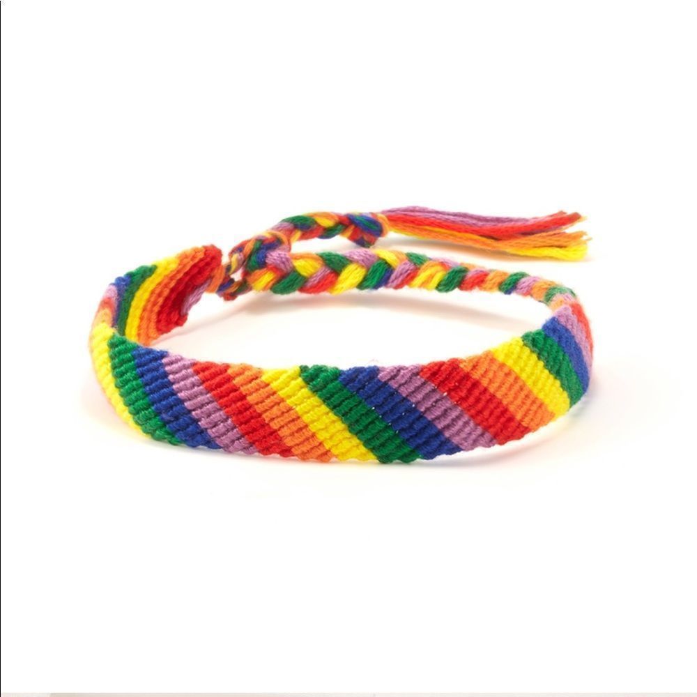 Rainbow Hand Made Bracelet